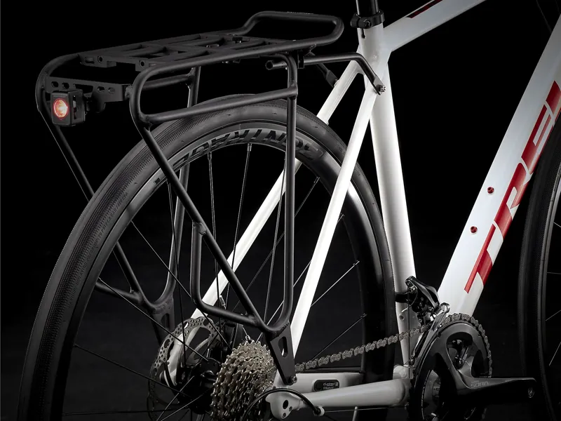 2023 Trek Domane AL 3 Disc Road Bike Crystal White and Trek Black-5